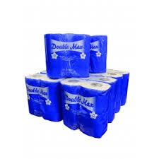 Double max Luxury quilted toilet rolls