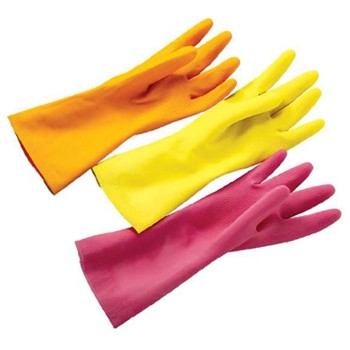 Household Gloves Flocked